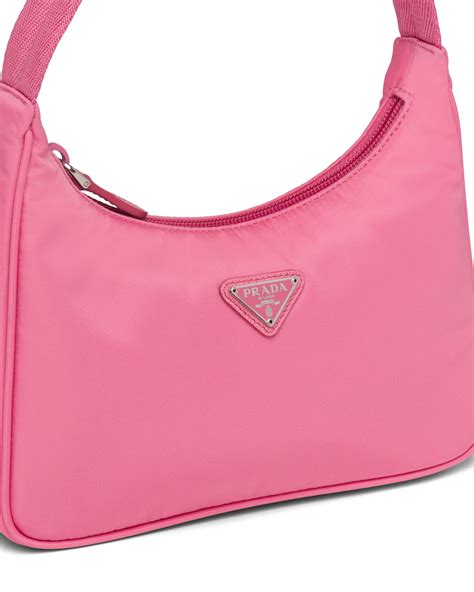 prada pink re edition|Prada re edition mini bag.